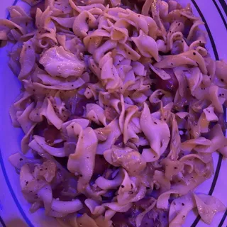 Cabbage and Noodles with Kielbaski