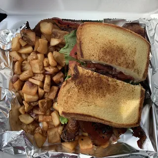 Triple Decker Peppered Bacon BLT