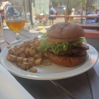 Cheddar Bacon Burger Lunch