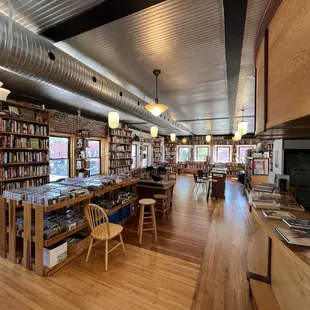 Top floor: peace &amp; literature.