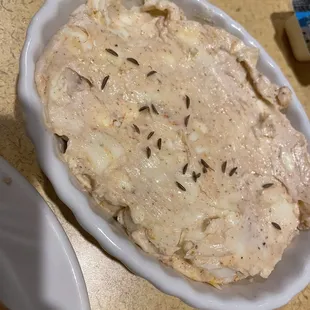 Obatzda (cheesy pretzel spread)