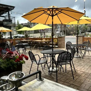 Great patio