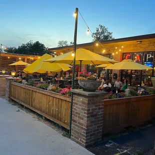 Outside patio area