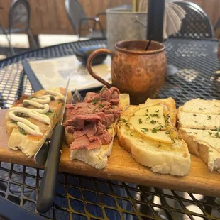 Bruschetta Sampler - would definitely recommend. Was more basic in appearance but not in flavor.