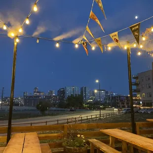 outdoor seating with amazing views