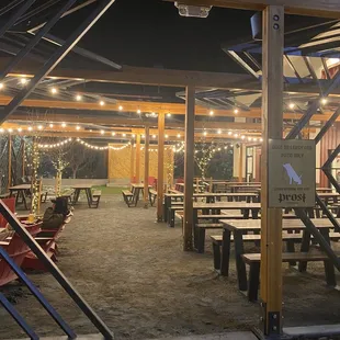 Front outdoor seating