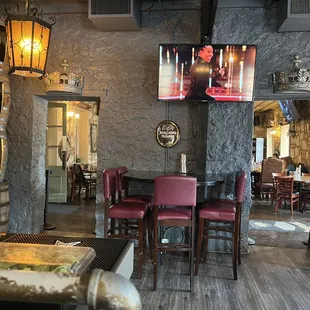 Interior bar area