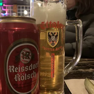 One place where the canned beer is as good as the drafts.
