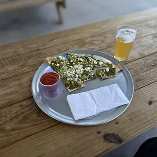 Pesto and Goat Cheese Bread