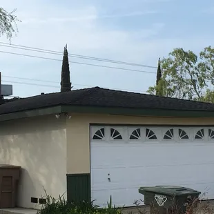 Tore off roof installed new GAF HD shingle charcoal