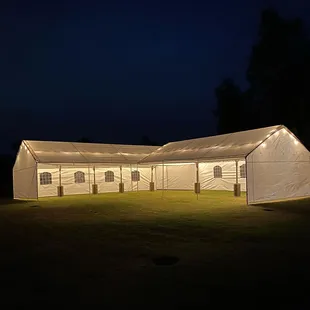 We provide custom canopy set ups as well!