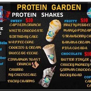 Protein shakes
