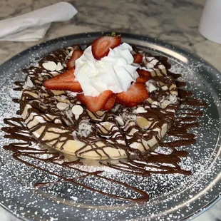 Protein waffle