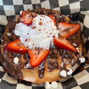 Romeo and Juliet, protein waffle - oh my