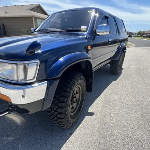 No photoshop done to this pic. Vehicle is a 1995 and paint looks brand new.