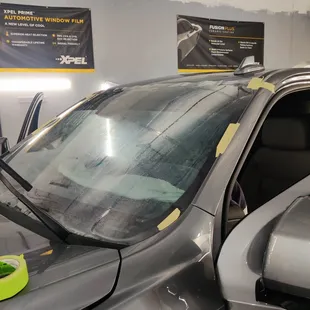 Installing ExoShield windshield protection film