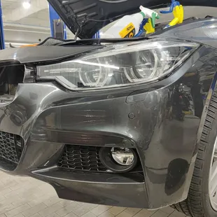 All laid down, a clear layer of protection