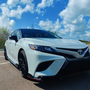 Camry TRD full front Xpel Paint Protection Film, Xpel Ceramic Tint and Undrdog Ceramic Coating