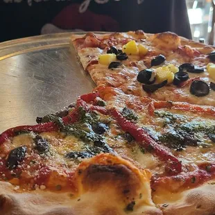 pizza, food