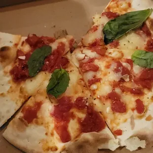 pizza, food