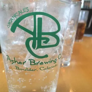 Local brews on tap...