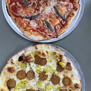 The AP Pizza and Sauerkraut Pizza