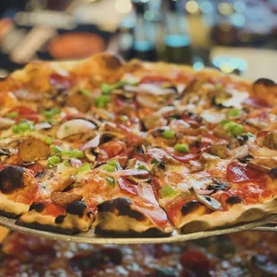 The Traffic Jam! Packed like I-70 on a Sunday but with everyone's favorite pizza toppings!