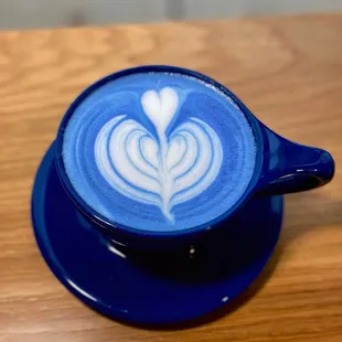 Blue Matcha (tasted like fruit loops!)