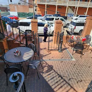 Patio view to street