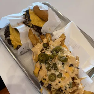 PS Burgers and PS fries
