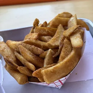 Thick cut fries