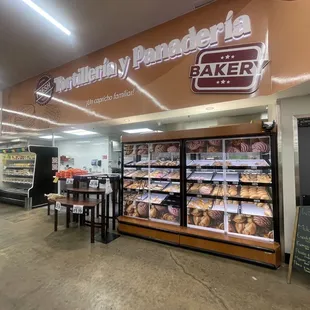 a variety of baked goods