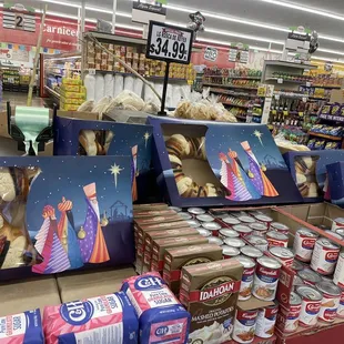 a variety of products for sale