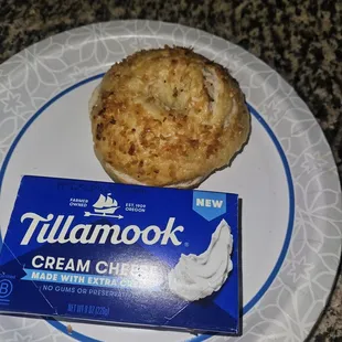 Cream cheese that i purchased.