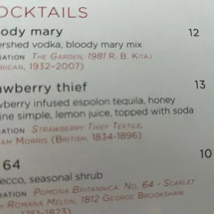 Other cocktail examples