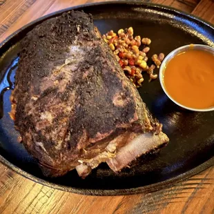 *Slow Smoked Beef Rib for Two* with Texas caviar &amp; BBQ Sauce - LIT! (10/13/23)