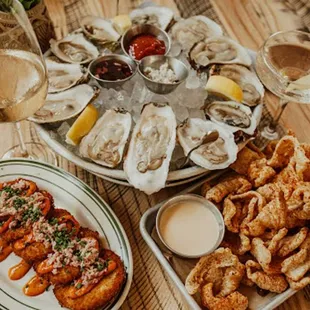 shellfish, food, oysters, mussels, oysters and mussels