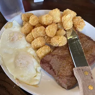 Stake and egg