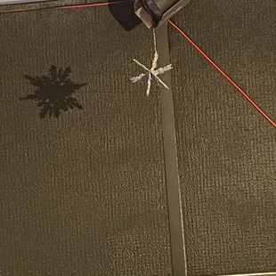 THE SNOWFLAKE I GOT KICKED OUT FOR (picture isn&apos;t even good!!!!!)