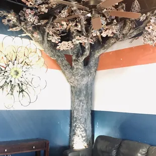 Chill and relax under the tree of fame!