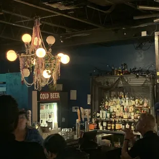 people sitting at the bar