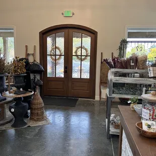 Entrance/Exit to lovely porch area for dining and games.