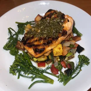 a plate of food