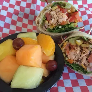 Firecracker Salmon Wrap
