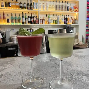 Sabanetas (left) Lights of the Night Market (right)