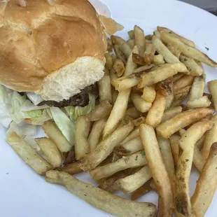 Old School Single Burger