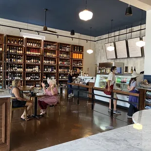 customers sitting at the counter