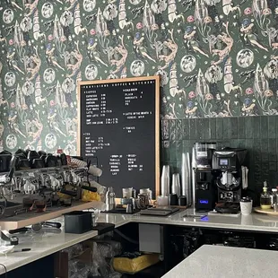 A great coffee and tea lineup with a fantastic food menu