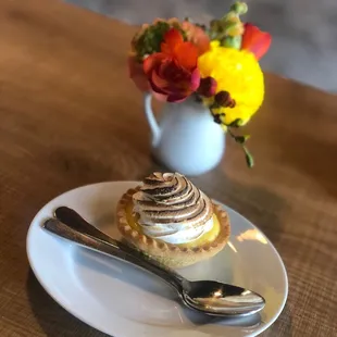 Passion fruit tart
