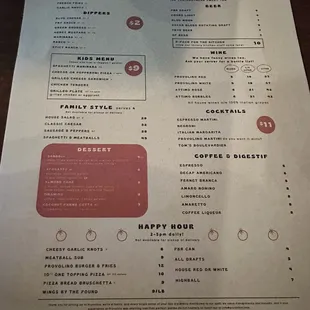 Menu (back)